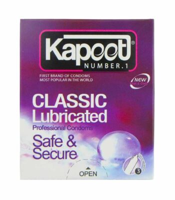 kapoot classic lubricated condoms 3pcs