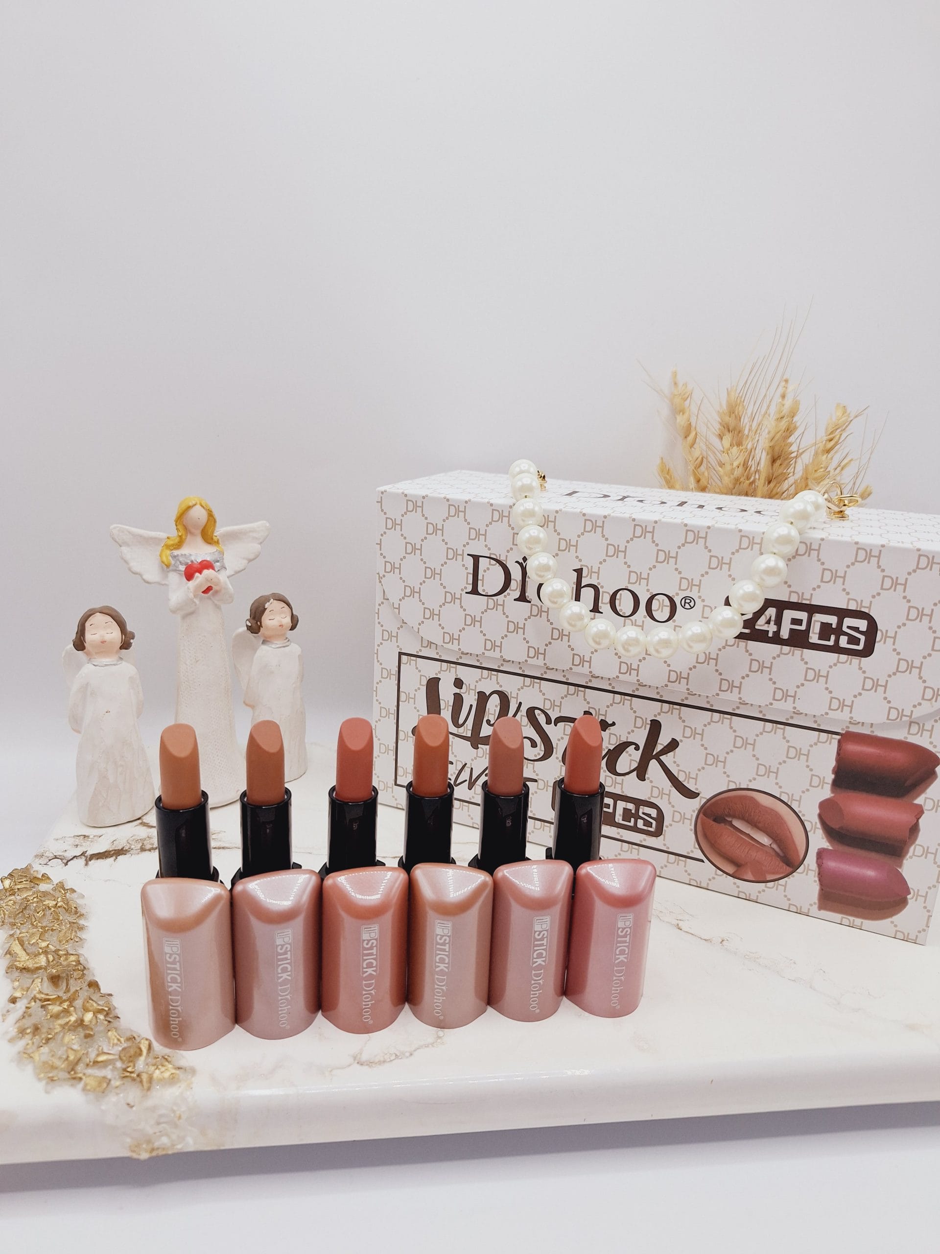 ۲۰۲۵۰۳۱۶_۱۴۴۲۳۹-scaled پک رژ 24 تایی مدل کیف زنانه سفید برند دروهو Drohoo کد ZY23108 - Image 1