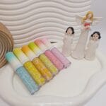 برق لب مارشمالو برند ROMANTIC RAINکد 1855