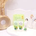 پک مسافرتی شامل تونر،پاک کننده،ژل، رایحه آلوئه ورا برند سادور کد 1554