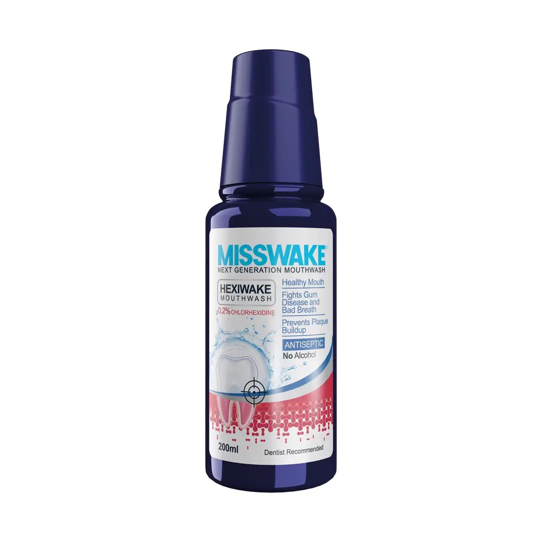 Hexiwake-mouthwash دهانشویه کلروهگزیدین 200 میل میسویک - Image 1