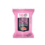 دستمال مرطوب آرايش پاک کن 27 برگ ضد آکنه نینو