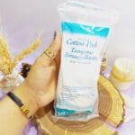 پد پاک کننده آرایش از کتان و پنبه 100 درصد خالص 80 عددی تامپون TAMPON