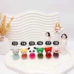 لاک ناخن بچگانه سایز کوچک طرح حیوانات کیوت Kuancai کد XC019-24