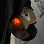 عروسک تپنده نفس کش خرس کرمی