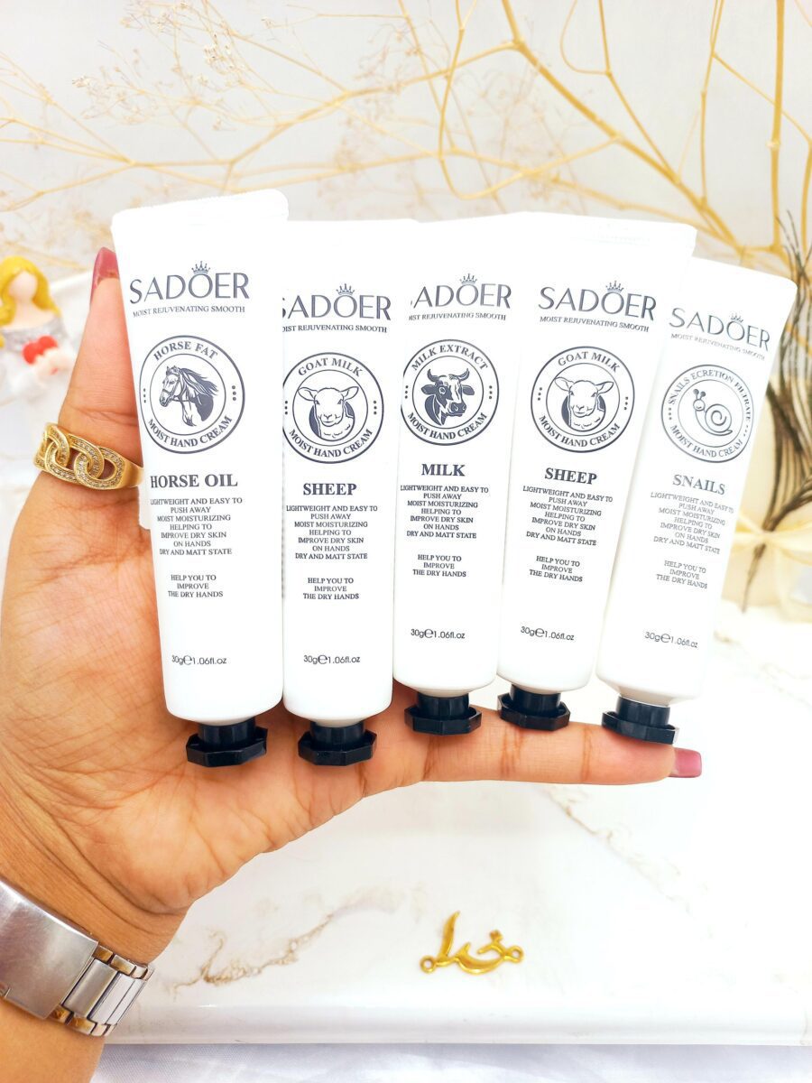 پک پنج عددی کرم دست شیر حیوانات برند سادور sadoer کد SD90640 - تصویر 1