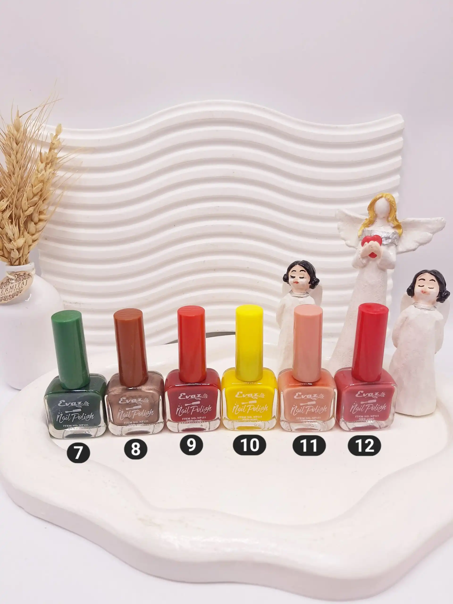 20250829203553518-thumbnail لاک ناخن نایلی پولیش Evaz مکعب ای - Image 1