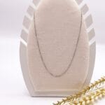 زنجیر استیل نقره ای