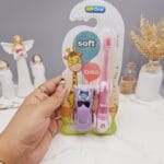 مسواک کودک مستر اورال با برس نرم به همراه ماشین اسباب بازی