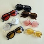 عینک آفتابی تام فورد لبه دار