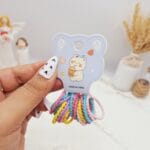 پک کش مو پیچی دخترانه رنگی