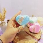 کوکتل و پدیکور قلب خامه ای 80 گرمی با کیفیت با جوشش عالی