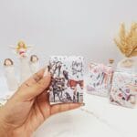 آینه دو طرفه جیبی طرح لوازم آرایش