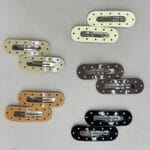 گیره مو بیضی خالخالی