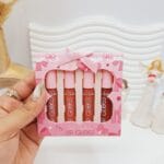 پک 4 عددی رژ لب مایع پاپیون کالر کستل کد 4210