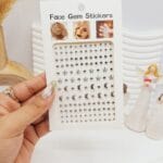 نگین چسبی (طرح ماه و ستاره) مناسب صورت و بدن و ناخن همه کاره کد 219AB کد 6726