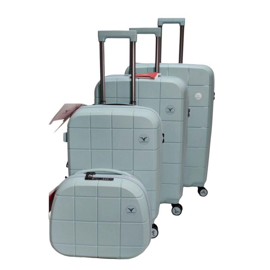 ست چهار تکه چمدان کاریبو مدل Cube - Image 1