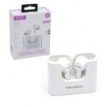 هدفون بی سیم کلومن مدل K - TW09 سفید گارانتی 12 ماهه تکنوپاز