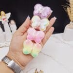 کوکتل پدیکور طرح پروانه 20 گرم همراه با شاین جوشش عالی