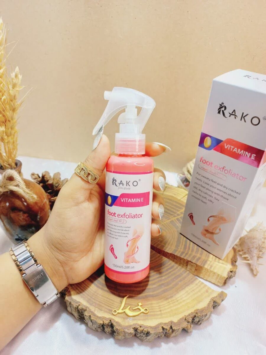 اسپری رفع ترک و خشکی پا و بدن قوی ویتامین VITAMIN E راکو RAKO کد RK923 اصلی - Image 1
