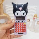 ماشین حساب کرومی مدل کشویی کد KM_965