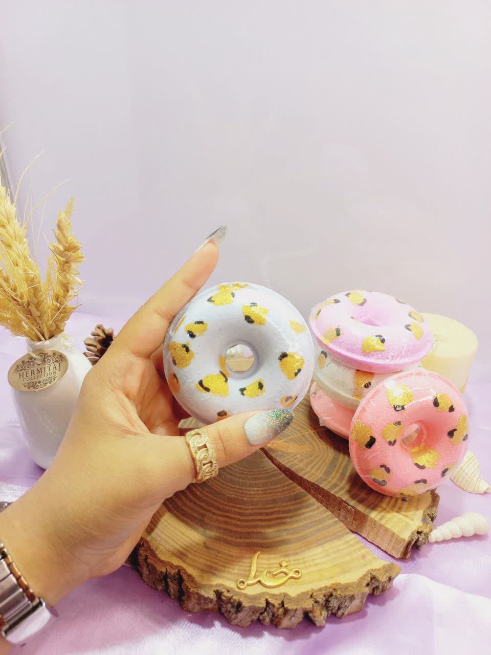 photo_2023-04-19_22-32-30 کوکتل و پدیکور دونات پلنگی 100 گرمی با کیفیت با جوشش عالی - Image 1