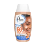 کرم ضدآفتاب رنگ بژ طلایی مناسب پوست جوشدار و چرب پیکسل