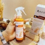 اسپری رفع ترک و خشکی پا و بدن قوی ویتامین سی VITAMIN C راکو RAKO کد RK922 اصلی
