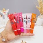 لیپ گلاس رنگی تیوپی برند میس بیوتی کد 761