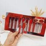 پک 10 تایی رژ مایع خوش رنگ و مات برند کویدن رز کد 2185