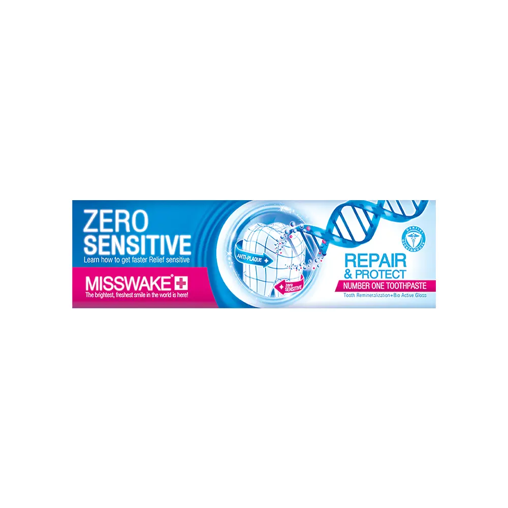 zero خمیر دندان میسویک مدل ZERO SENSITIVE حجم 75 میلی لیتر - Image 1