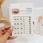 نگین و مراورید چسبی صورت و بدن و ناخن همه کاره کد HD239