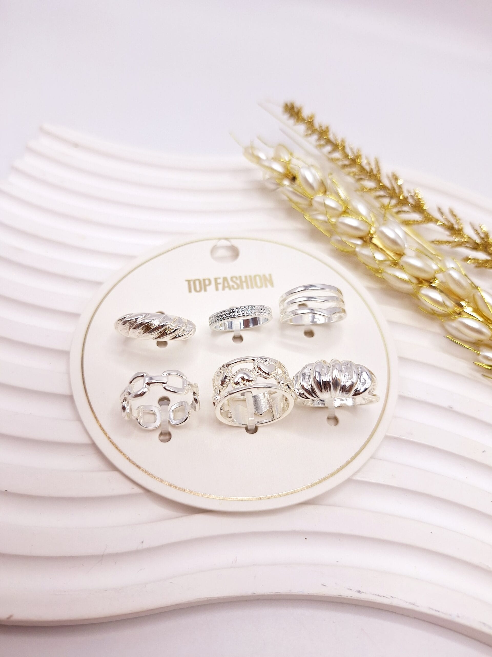 ۲۰۲۵۰۸۱۷_۱۱۲۴۳۴-scaled پک انگشتر 6 تایی رادیوم نقره ای طرح تاج قلبی - Image 1