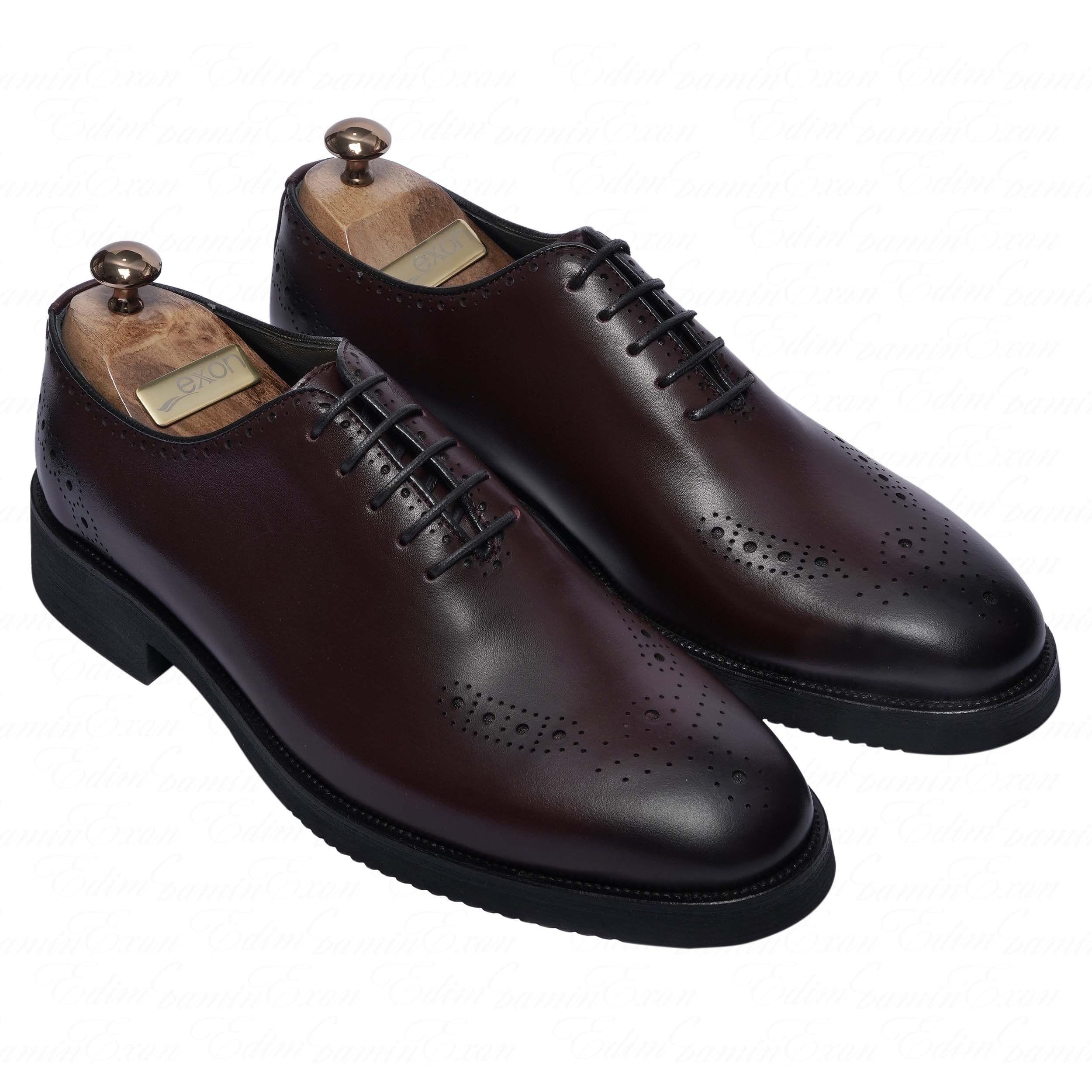 97445bda-5113-4514-8bc7-e5c9f20e0220 کفش چرم کلاسیک روزی اونیک - Image 1