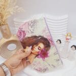 کیف لوازم آرایش زنانه چرم مصنوعی طرح های جذاب ارسال رندم