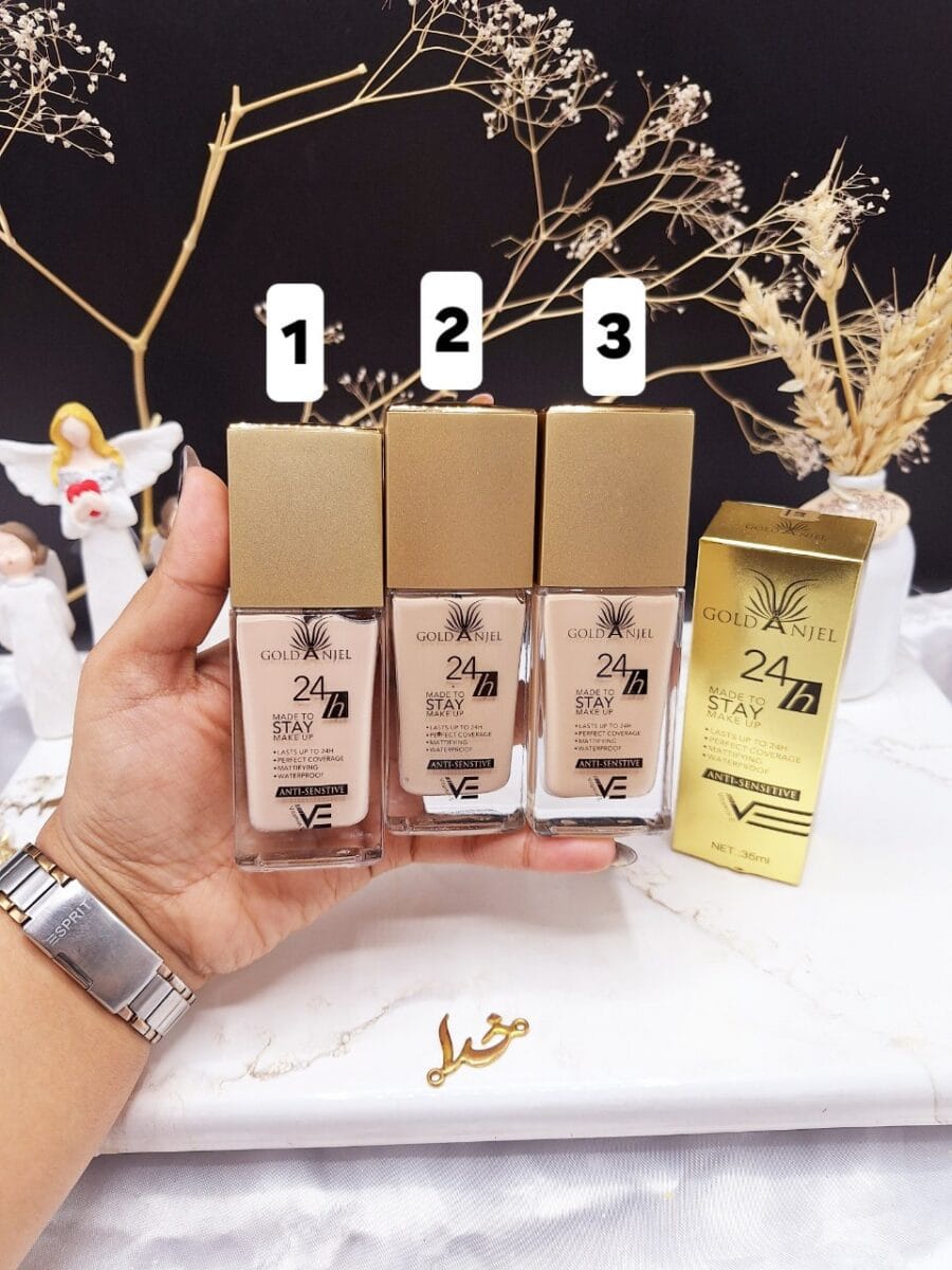 کرم پودر پرطرفدار میکاپ اورجینال گلد آنجل Gold Angel اصلی کد GA1911 - Image 1