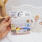 پک 12 تایی رژ لب و سایه چشم مدادی شاین دار ضد آب با ماندگاری بالا کد 2339